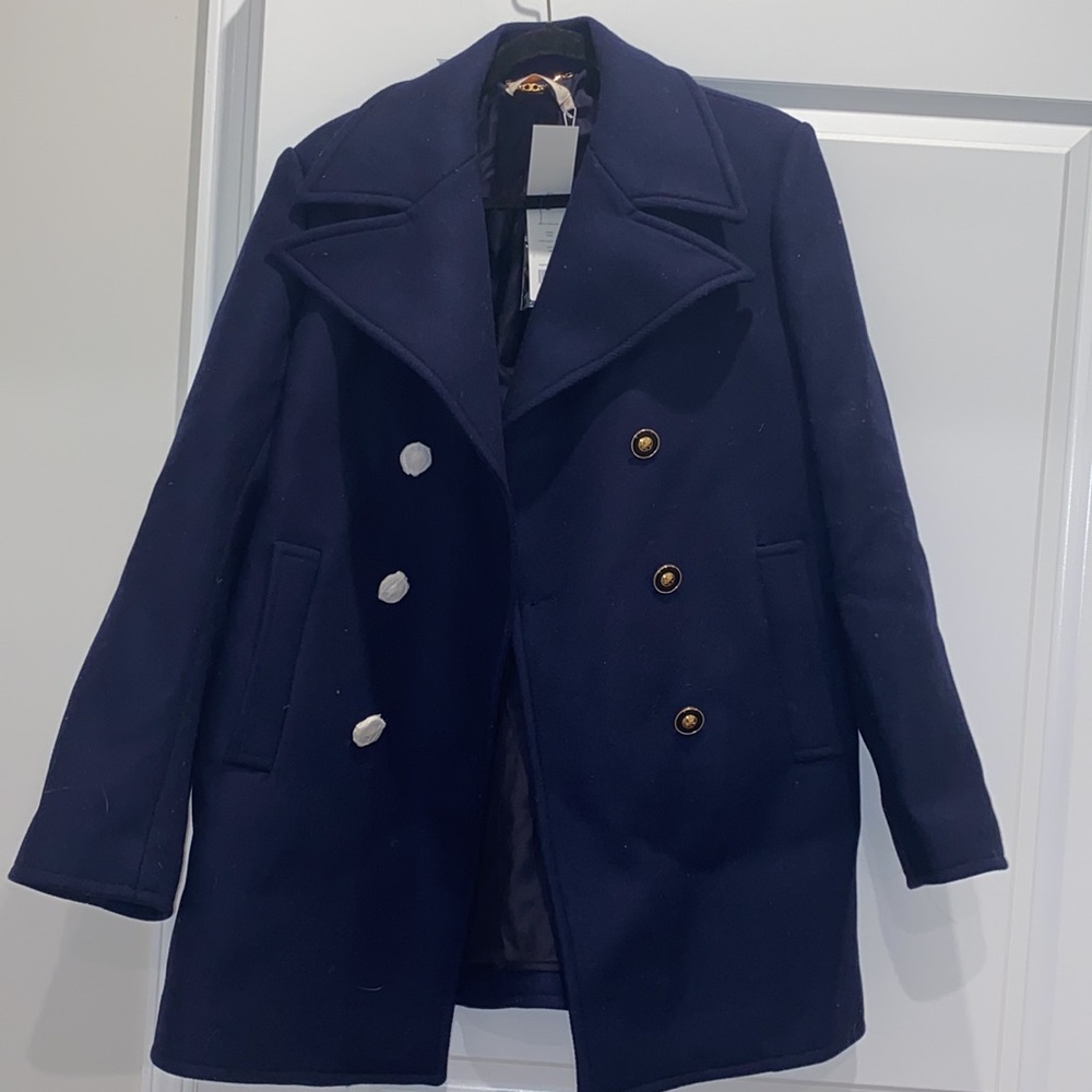 Tory Burch peacoat. Size 14.
